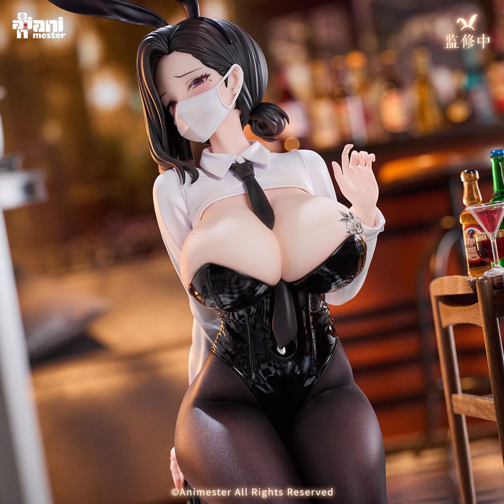 SU ORDINAZIONE Original Character Statue 1/6 Dongtan Bunny Girl 19 cm   