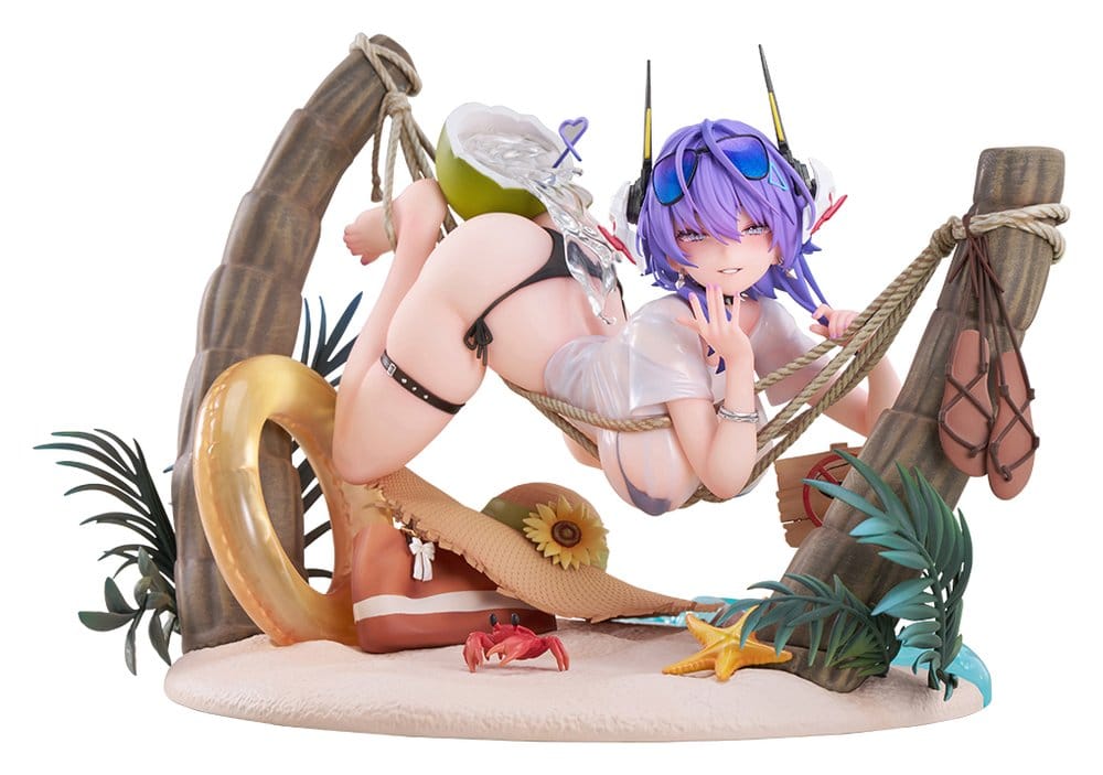 PREORDINE+ 03/2027 (PREORDINE NON CANCELLABILE) Original Character PVC Figure 1/6 Bright Summer Barbera·Red illustration by DaiblosCore 14 cm