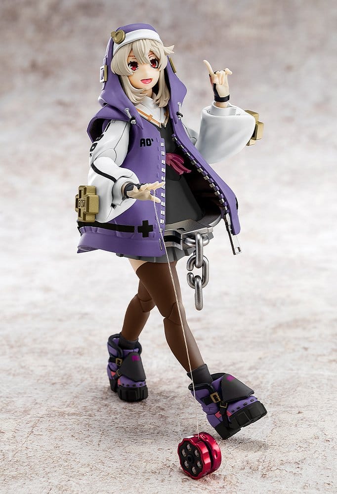 PREORDINE+ 09/2026 Guilty Gear Strive Plastic Model Kit Bridget Articulated Purple Color Ver. 14 cm