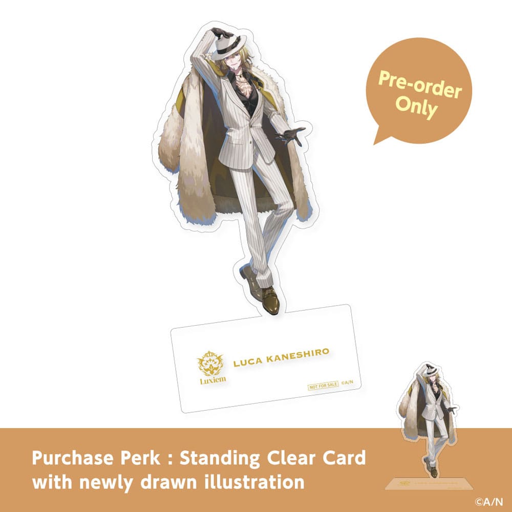 🧪 LAB | SU ORDINAZIONE Nijisanji PVC Statue 1/7 Luca Kaneshiro 30 cm