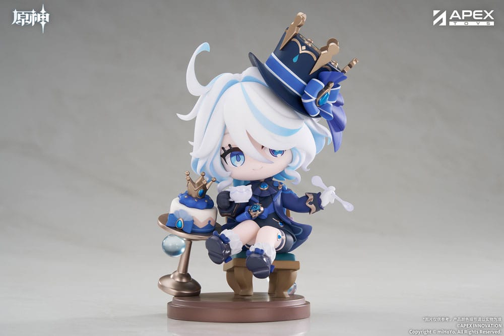 PREORDINE+ 05/2026 Genshin Impact PVC Statue Furina Amai Gogo no Sanbika Chibi Chara Ver. 13 cm
