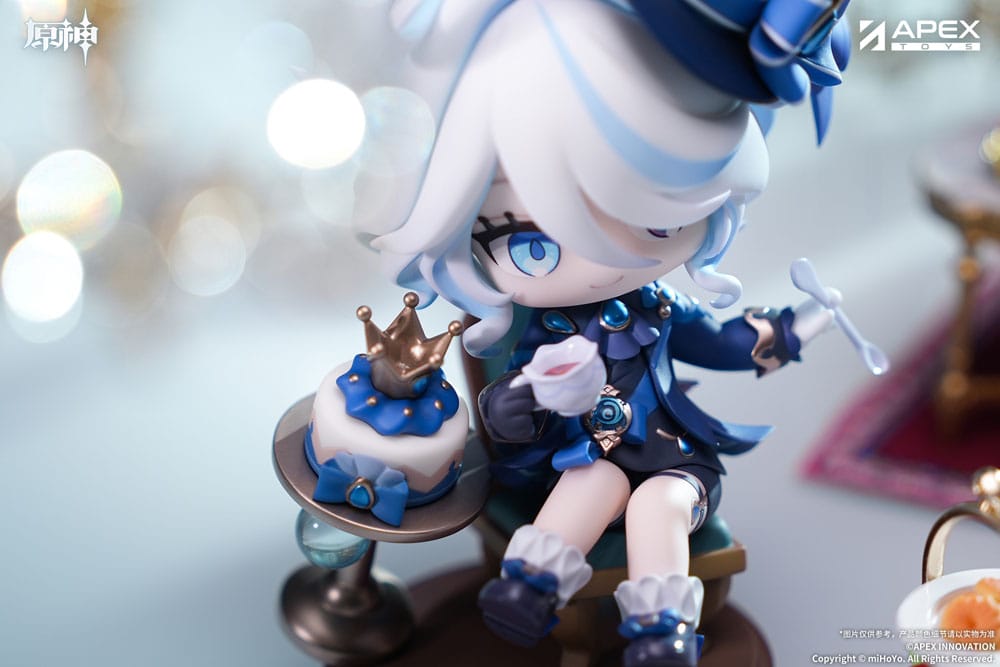 PREORDINE+ 05/2026 Genshin Impact PVC Statue Furina Amai Gogo no Sanbika Chibi Chara Ver. 13 cm