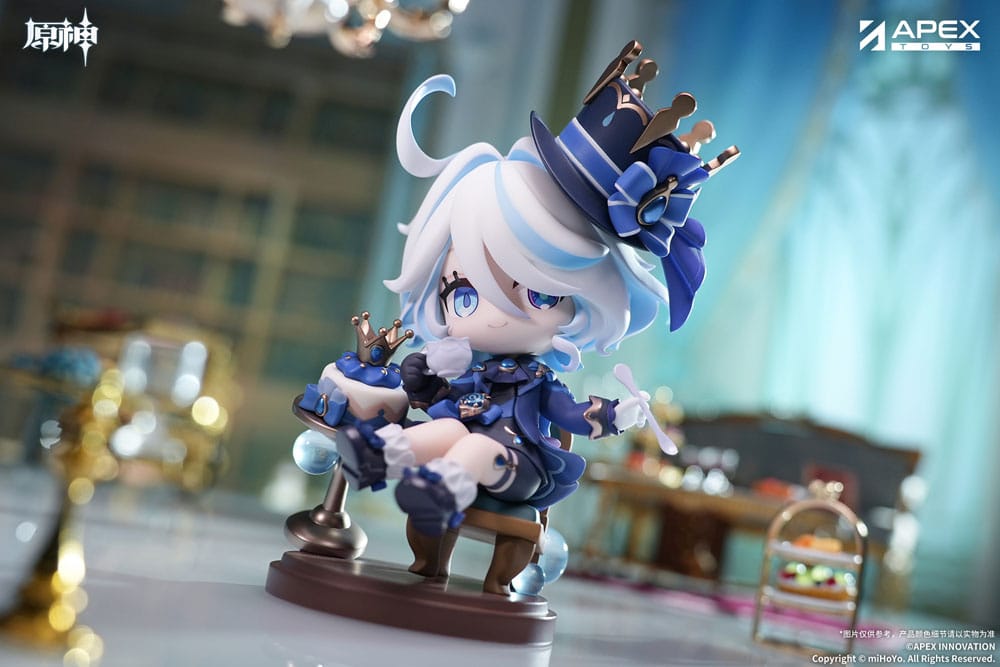 PREORDINE+ 05/2026 Genshin Impact PVC Statue Furina Amai Gogo no Sanbika Chibi Chara Ver. 13 cm