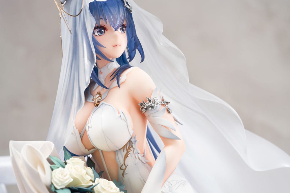 PREORDINE CHIUSO 03/2025 Azur Lane PVC Statue 1/7 New Jersey Snow-White Ceremony Ver. 35 cm (PREORDINE NON CANCELLABILE)