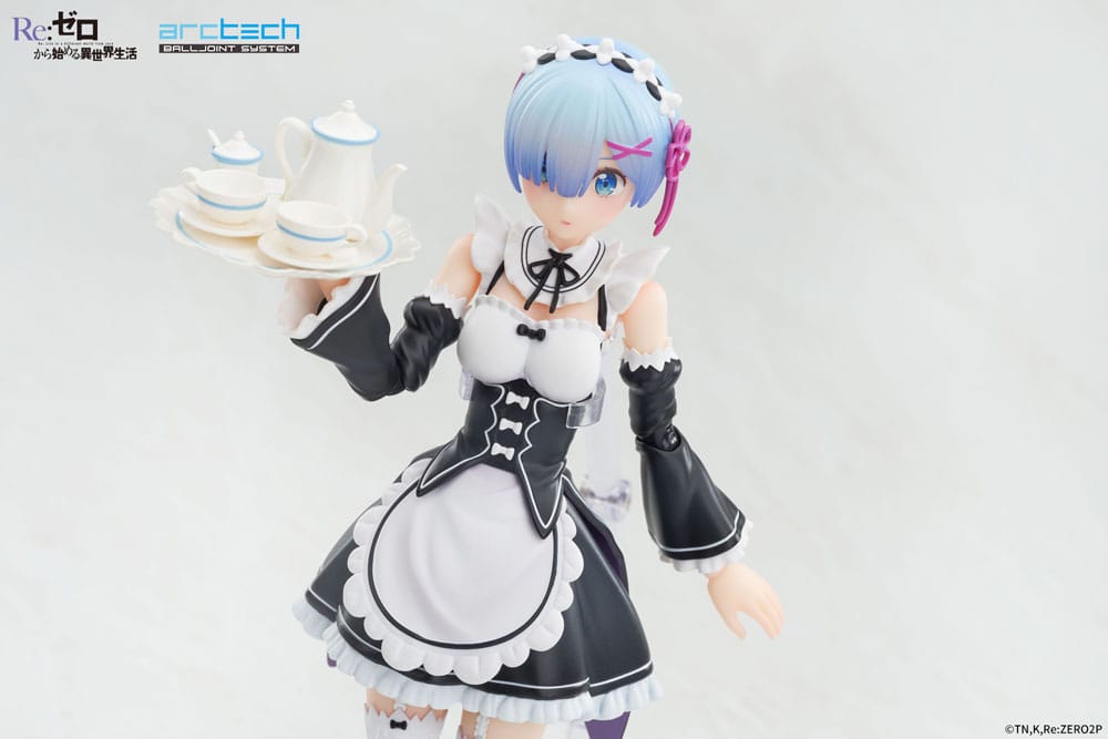 PREORDINE CHIUSO 12/2025 Re:Zero Starting Life in Another World Arctech Posable Series Action Figure 1/8 Rem 20 cm (PREORDINE NON CANCELLABILE)