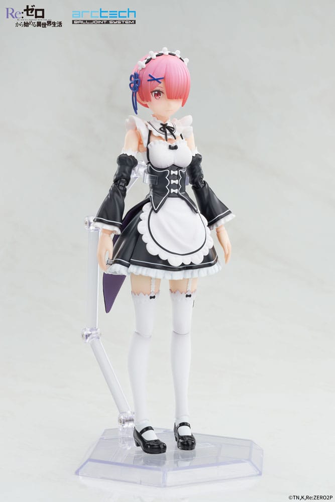 PREORDINE CHIUSO 12/2025 Re:Zero Starting Life in Another World Arctech Posable Series Action Figure 1/8 Ram 20 cm (PREORDINE NON CANCELLABILE)