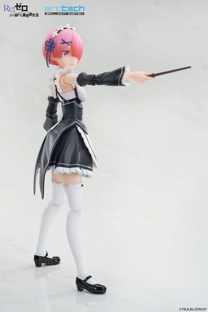 PREORDINE CHIUSO 12/2025 Re:Zero Starting Life in Another World Arctech Posable Series Action Figure 1/8 Ram 20 cm (PREORDINE NON CANCELLABILE)