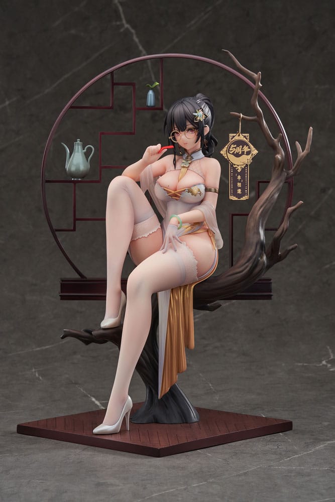 SU ORDINAZIONE Original Character PVC Statue 1/7 Xiami China Dress Step On Snow Ver. 26 cm *PREZZO SPECIALE*