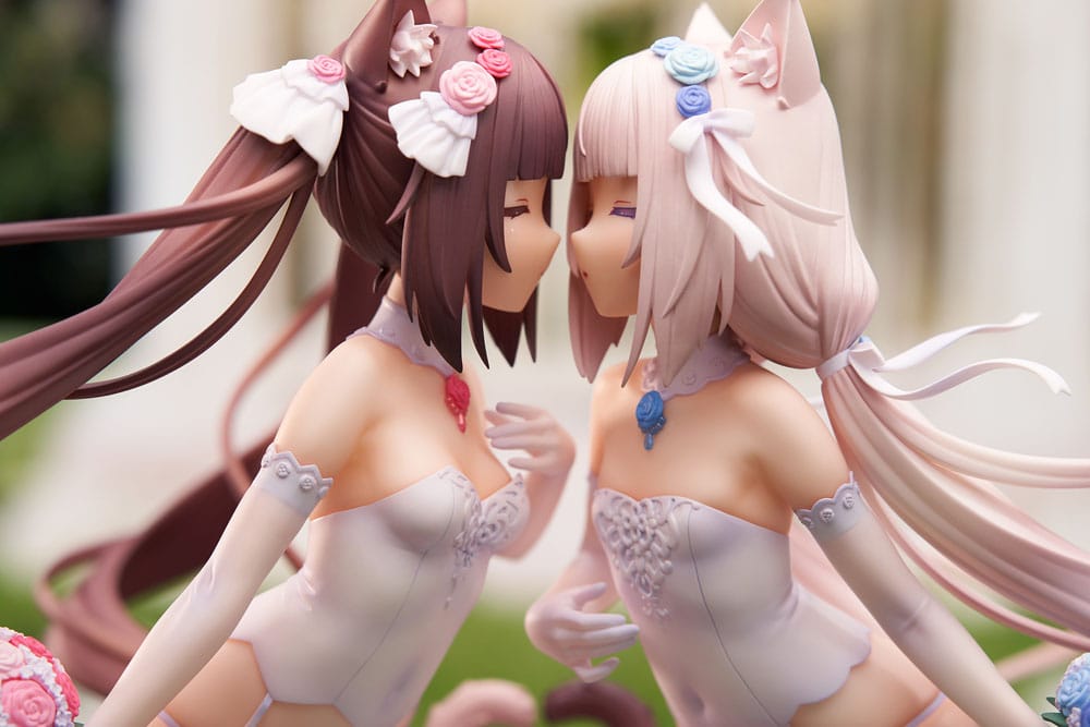 PREORDINE+ CHIUSO 05/2025 Nekopara Nekopara Chocola & Vanilla Dream of Eden Ver. 23 cm Statue 1/7