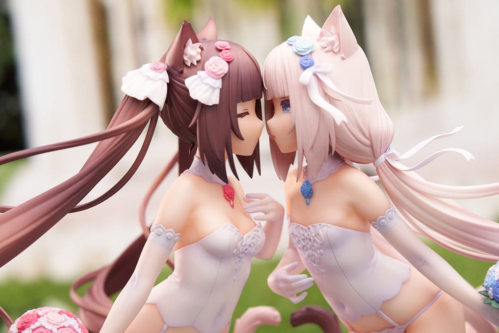 PREORDINE+ CHIUSO 05/2025 Nekopara Nekopara Chocola & Vanilla Dream of Eden Ver. 23 cm Statue 1/7