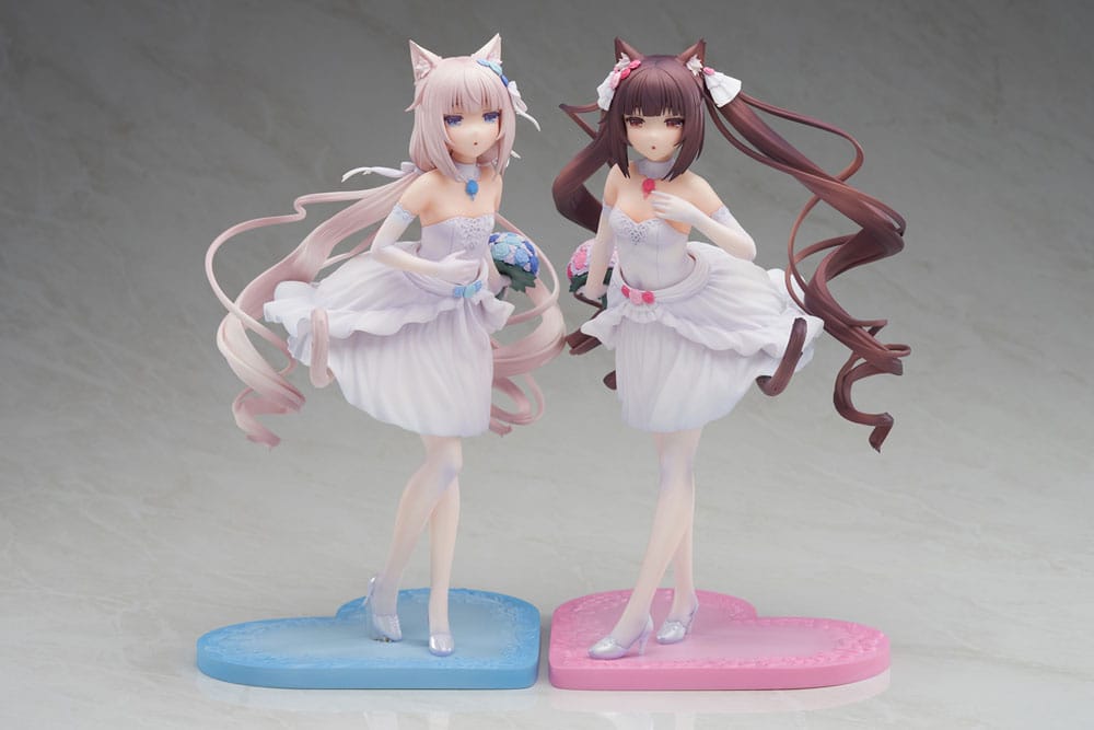 PREORDINE+ CHIUSO 05/2025 Nekopara Nekopara Chocola & Vanilla Dream of Eden Ver. 23 cm Statue 1/7