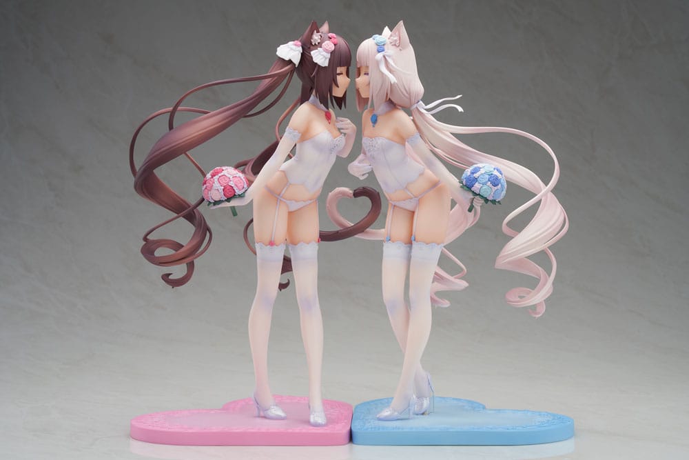 PREORDINE+ CHIUSO 05/2025 Nekopara Nekopara Chocola & Vanilla Dream of Eden Ver. 23 cm Statue 1/7