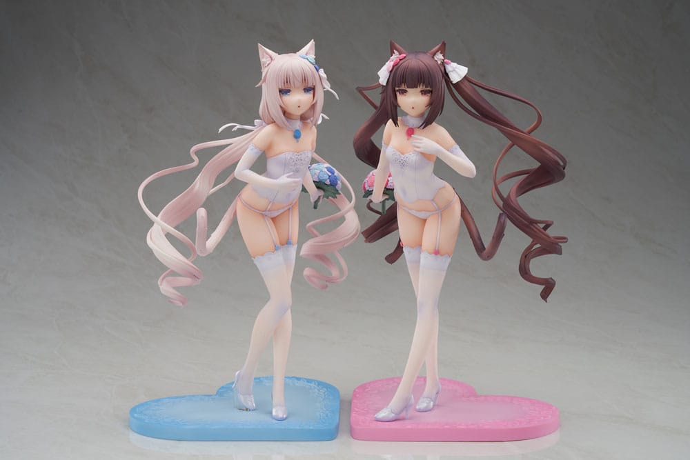 PREORDINE+ CHIUSO 05/2025 Nekopara Nekopara Chocola & Vanilla Dream of Eden Ver. 23 cm Statue 1/7