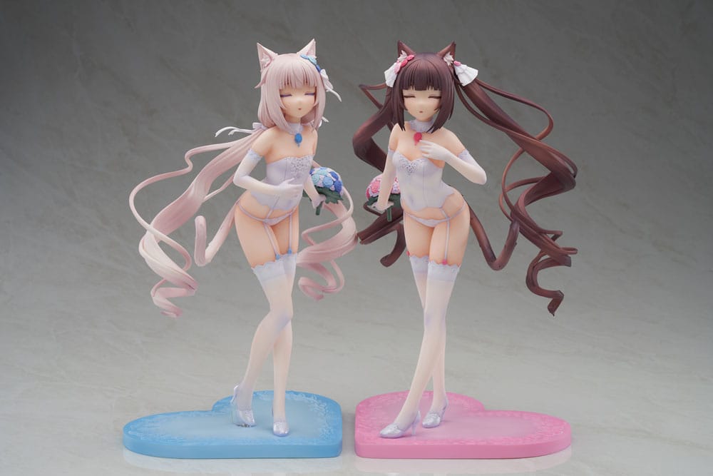 PREORDINE+ CHIUSO 05/2025 Nekopara Nekopara Chocola & Vanilla Dream of Eden Ver. 23 cm Statue 1/7