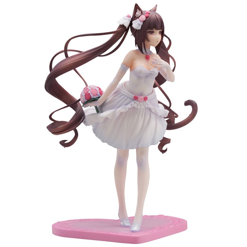 AUF BESTELLUNG Nekopara PVC-Statue 1/7 Nekopara Chocola Dream of Eden Ver. 23 cm *SONDERPREIS* AUSVERKAUFT