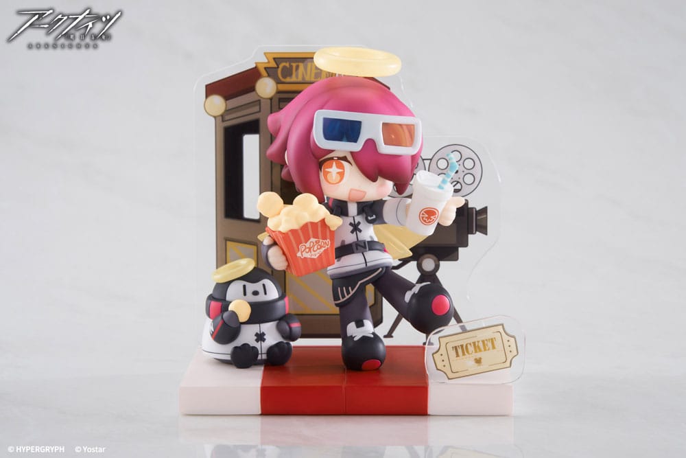SU ORDINAZIONE Arknights PVC Statue Mini Series Will You be Having the Dessert? Exusiai 10 cm