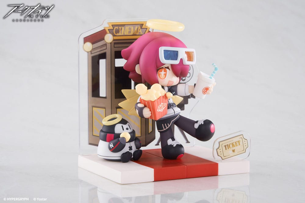 SU ORDINAZIONE Arknights PVC Statue Mini Series Will You be Having the Dessert? Exusiai 10 cm