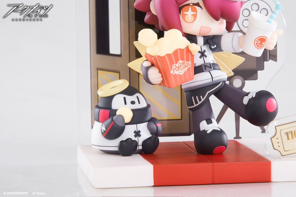 SU ORDINAZIONE Arknights PVC Statue Mini Series Will You be Having the Dessert? Exusiai 10 cm