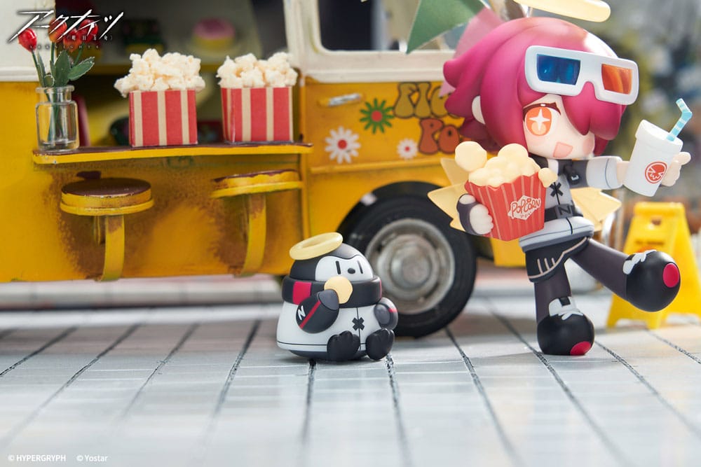 SU ORDINAZIONE Arknights PVC Statue Mini Series Will You be Having the Dessert? Exusiai 10 cm