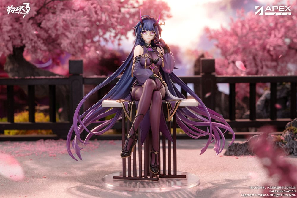 SU ORDINAZIONE Honkai Impact 3rd PVC Statue 1/7 Mei Raiden Herrscher of Thunder Aqueous Springtide Ver. 22 cm  