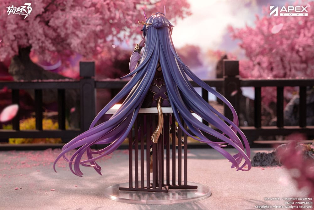 SU ORDINAZIONE Honkai Impact 3rd PVC Statue 1/7 Mei Raiden Herrscher of Thunder Aqueous Springtide Ver. 22 cm  