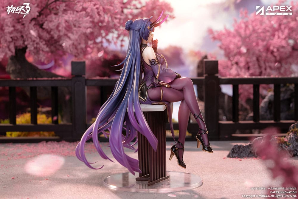 SU ORDINAZIONE Honkai Impact 3rd PVC Statue 1/7 Mei Raiden Herrscher of Thunder Aqueous Springtide Ver. 22 cm  