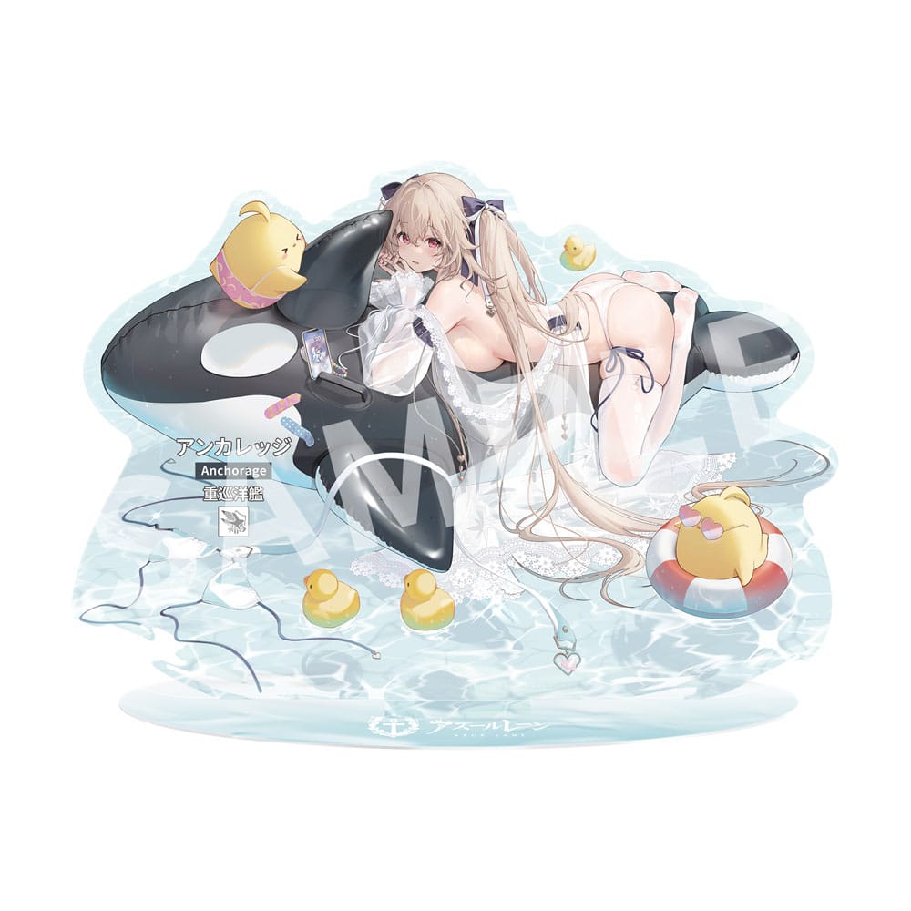 PREORDINE+ 05/2026 Azur Lane PVC Statue 1/7 Anchorage Dolphins and Swim Lessons Ver. 13 cm