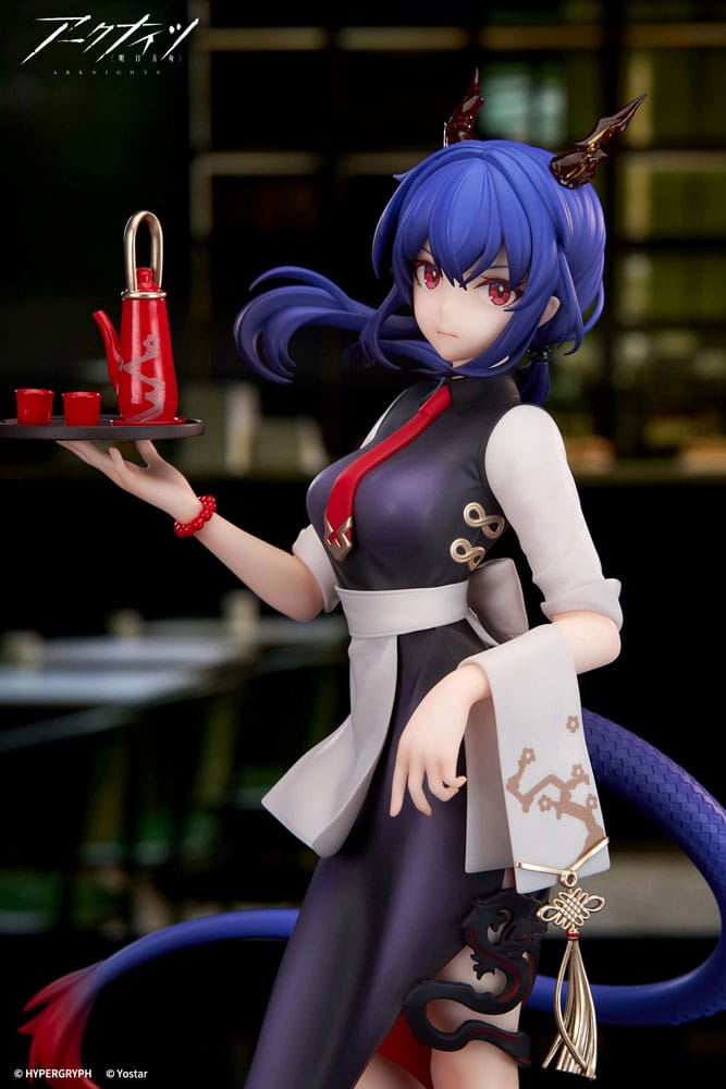 PREORDINE+ 01/2026 Arknights Limepie Series PVC Statue 1/8 Ch´en Tea Time Ver. 24 cm