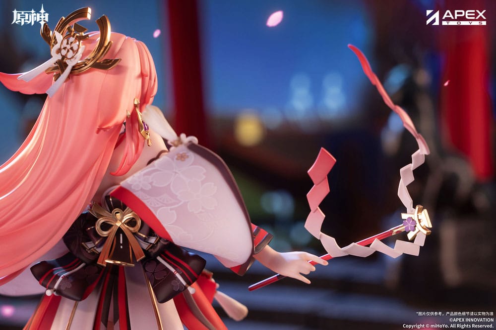 SU ORDINAZIONE Genshin Impact PVC Statue 1/7 Yae Miko Astute Amusement Ver. 28 cm 