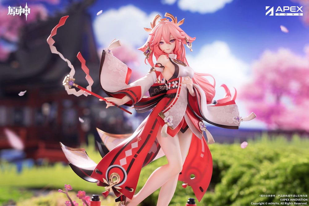 SU ORDINAZIONE Genshin Impact PVC Statue 1/7 Yae Miko Astute Amusement Ver. 28 cm 