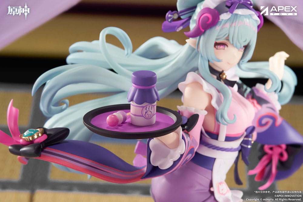 SU ORDINAZIONE Genshin Impact LIMPIE Series PVC Statue 1/8 Yumemizuki Mizuki Embrace of Enchanting Dreams Ver. 23 cm 