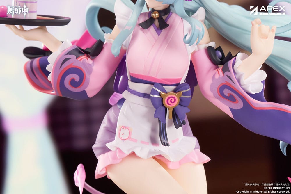 SU ORDINAZIONE Genshin Impact LIMPIE Series PVC Statue 1/8 Yumemizuki Mizuki Embrace of Enchanting Dreams Ver. 23 cm 