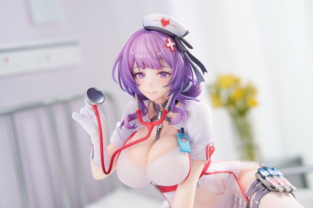 PREORDER+ 12/2026 Snowbreak: Containment Zone PVC Statue 1/7 Enya Whisper Cure Nurse Costume Ver. 14 cm