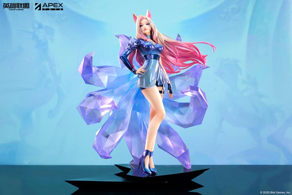 VORBESTELLUNG+ 12/2026 League of Legends PVC-Statue 1/7 K/DA ALL OUT Ahri 27 cm