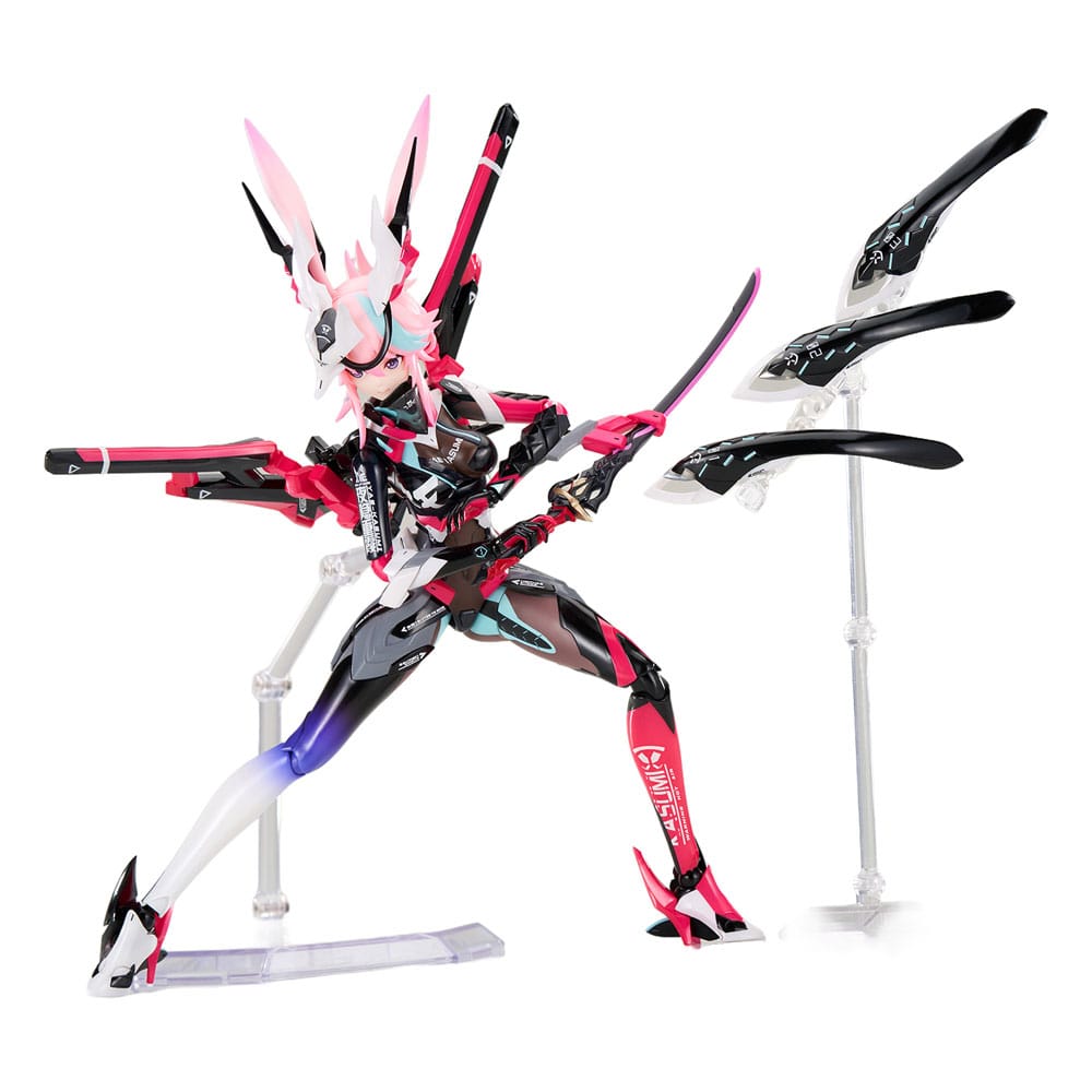 PREORDINE+ 03/2027 Honkai Impact 3rd Arctech Posable Series Action Figures 1/8 Sakura Yae Darkbolt Jonin Neon Shade Ver. 22 cm