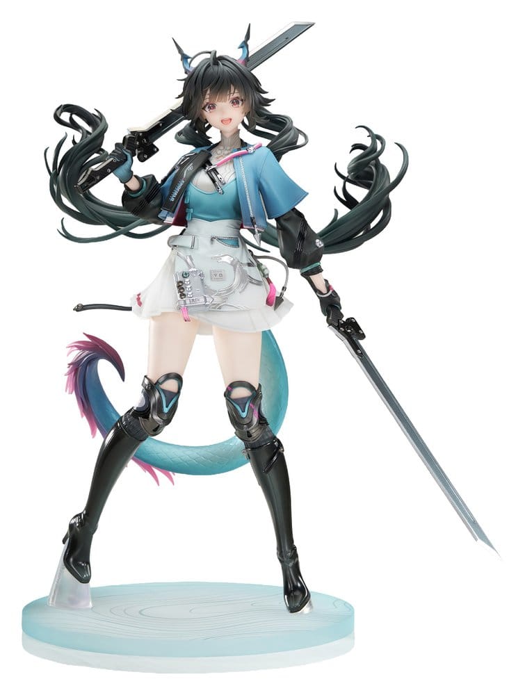 PREORDINE+ 02/2027 Arknights PVC Statue 1/7 Endfield Chen Qianyu 28 cm