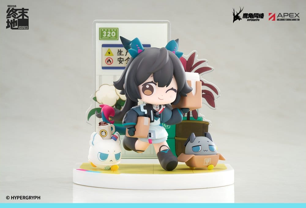 PREORDINE+ 06/2026 Arknights Cuties Series PVC Figure Endfield Chen Qianyu 12 cm