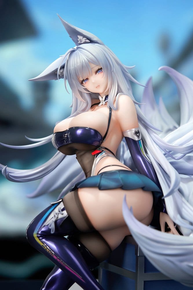 PREORDINE+ 04/2027 (NON CANCELLABILE) Azur Lane PVC Figure 1/7 Shinano Moonlit Chrome Ver. Acrylic Special Edition w/Display 25 cm
