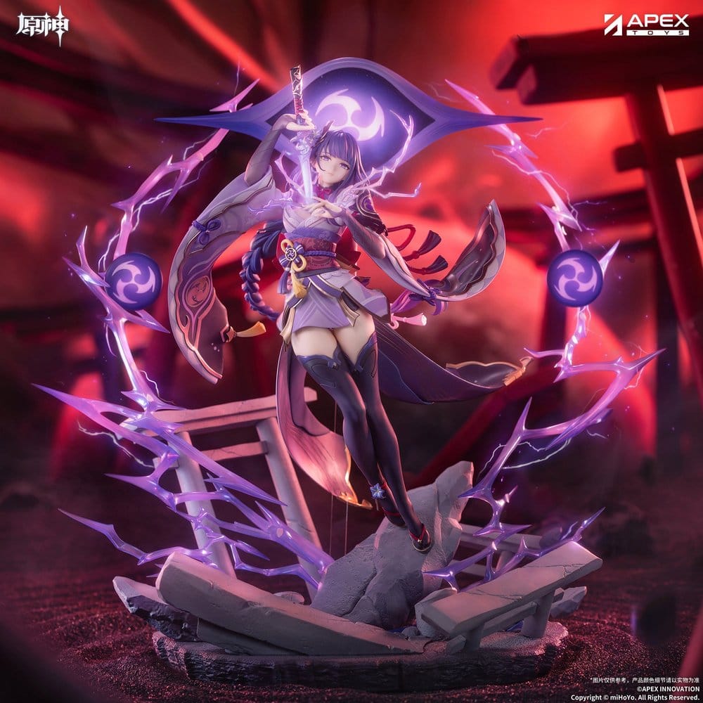 VORBESTELLUNG+ 12/2027 Genshin Impact PVC Figur 1/7 Raiden Shogun Plane of Euthymia Ver. 36 cm