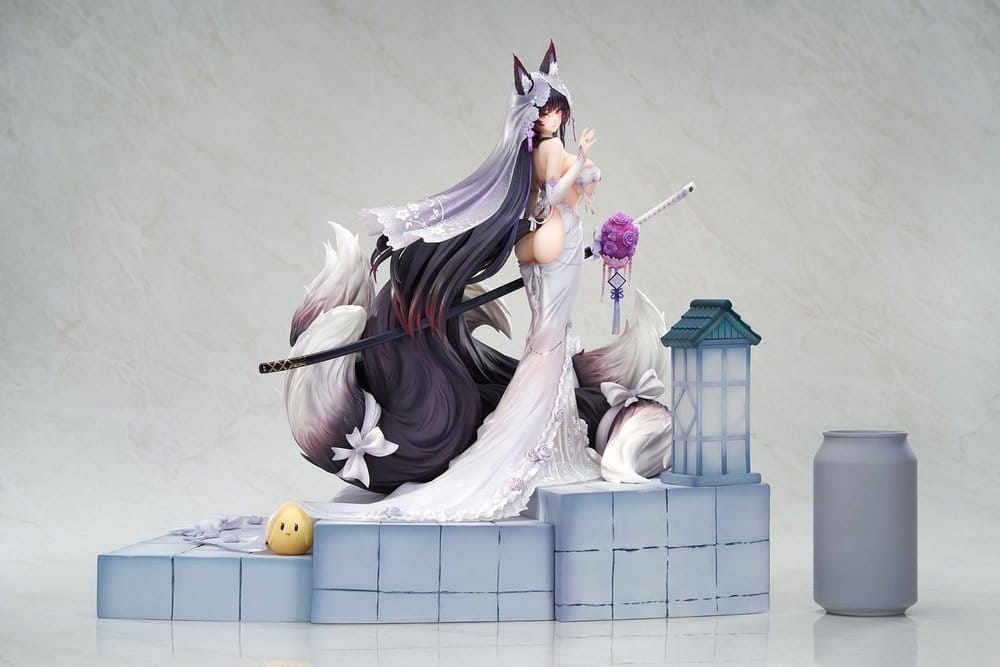 PREORDINE+ 03/2028 Azur Lane PVC Figure Musashi Purest Wisteria Ver. 36 cm
