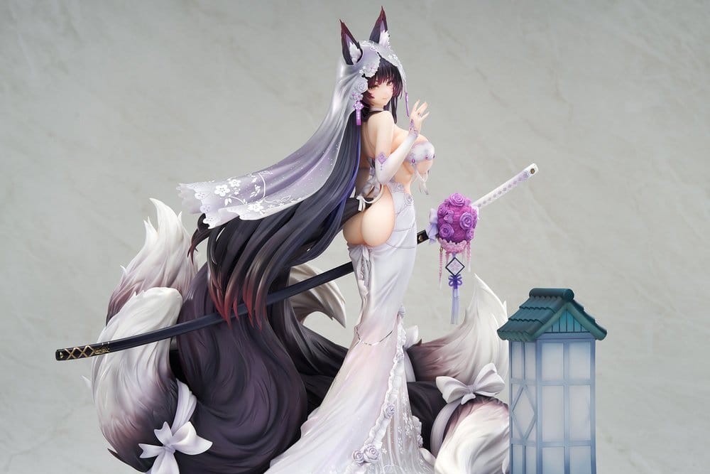 PREORDINE+ 03/2028 Azur Lane PVC Figure Musashi Purest Wisteria Ver. 36 cm