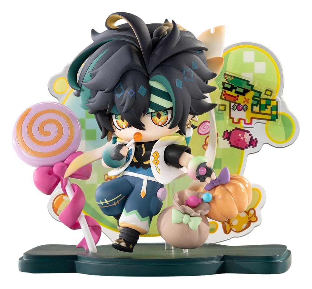 PREORDINE+ 11/2027 Genshin Impact Chibi Chara PVC Figure You Ye Qi Xiang Series Kinich 11 cm
