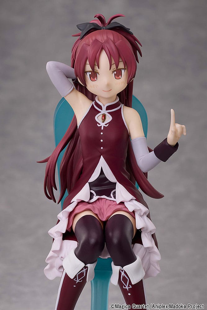 PREORDINE+ 02/2027 (NON CANCELLABILE) Puella Magi Madoka Magica The Movie: Rebellion PVC Statue Kyoko Sakura Tea Party Cake Song Ver. 18 cm