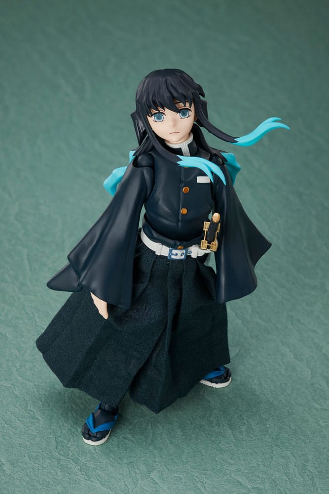 PREORDINE ESAURITO  Demon Slayer: Kimetsu no Yaiba BUZZmod Action Figure Muichiro Tokito 14 cm (PREORDINE NON CANCELLABILE)