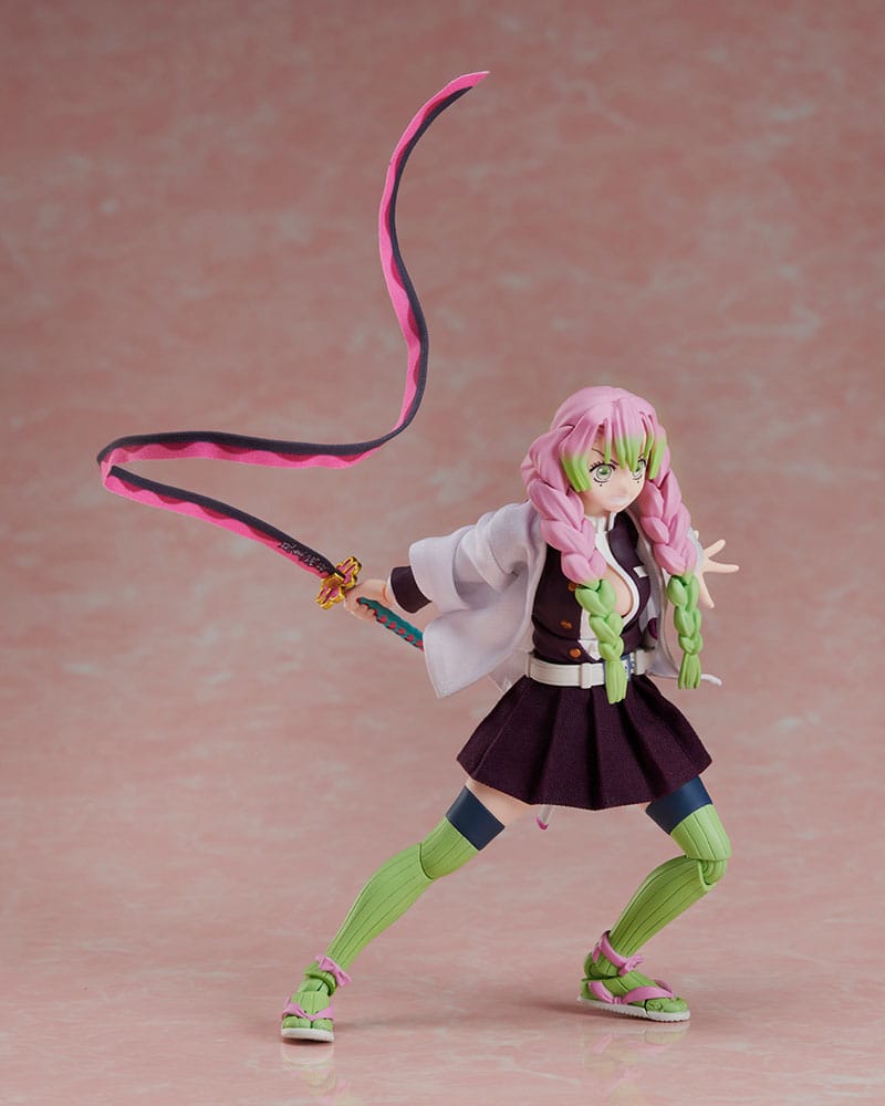 PREORDINE ESAURITO Demon Slayer: Kimetsu no Yaiba BUZZmod Action Figure 1/12 Mitsuri Kanroji 14 cm (PREORDINE NON CANCELLABILE)