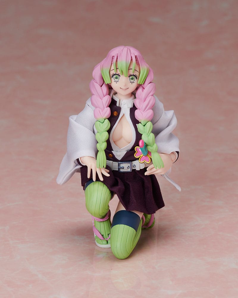 PREORDINE ESAURITO Demon Slayer: Kimetsu no Yaiba BUZZmod Action Figure 1/12 Mitsuri Kanroji 14 cm (PREORDINE NON CANCELLABILE)