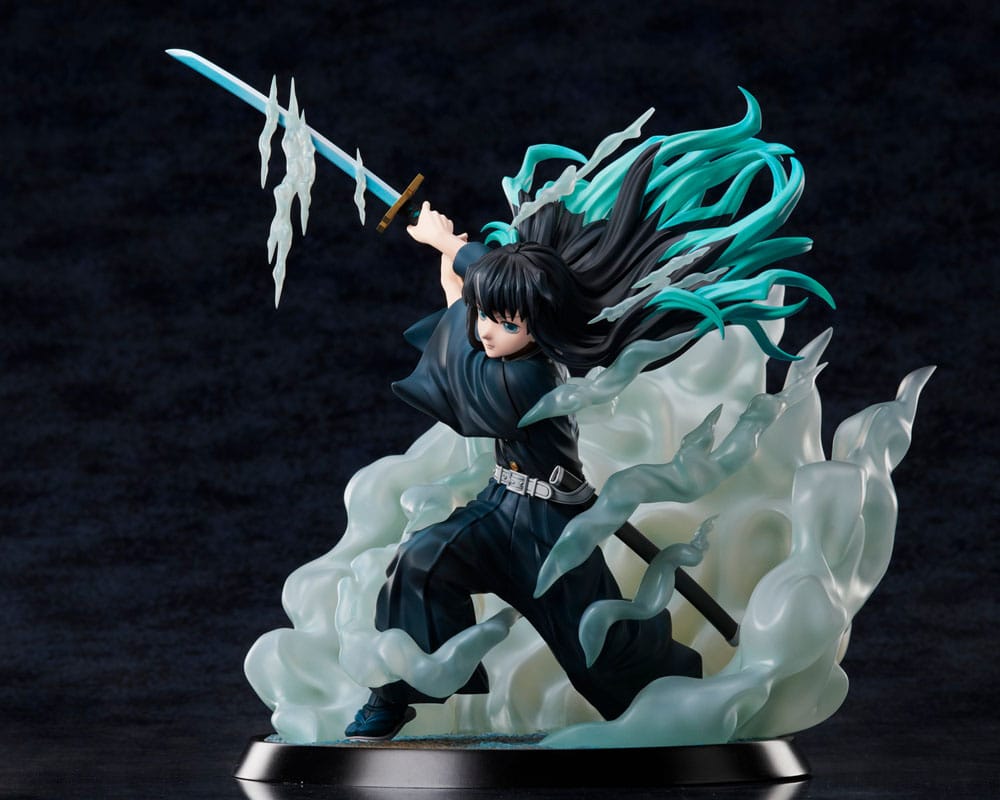 PREORDINE+ CHIUSO 02/2025 Demon Slayer: Kimetsu no Yaiba Statue 1/8 Muichiro Tokito 23 cm