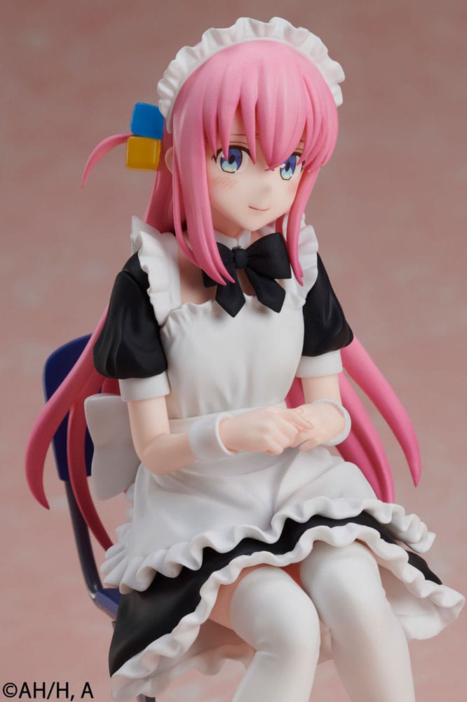 PREORDINE ESAURITO Bocchi the Rock! Statue Hitori Gotoh Maid Ver. 15 cm (PREORDINE NON CANCELLABILE)