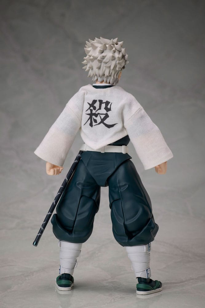 PREORDINE CHIUSO 04/2025 Demon Slayer: Kimetsu no Yaiba BUZZmod Action Figure 1/12 Sanemi Shinazugawa 15 cm  (PREORDINE NON CANCELLABILE)