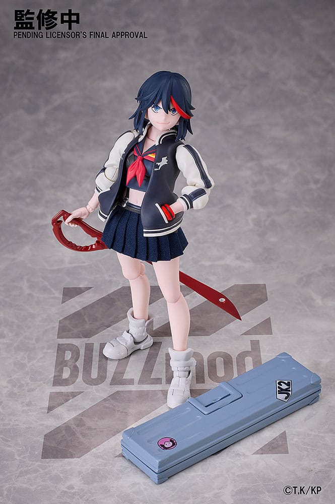 PREORDINE 01/2026 Kill la Kill BUZZmod Action Figure 1/12 Ryuko Matoi 14 cm (PREORDINE NON CANCELLABILE)